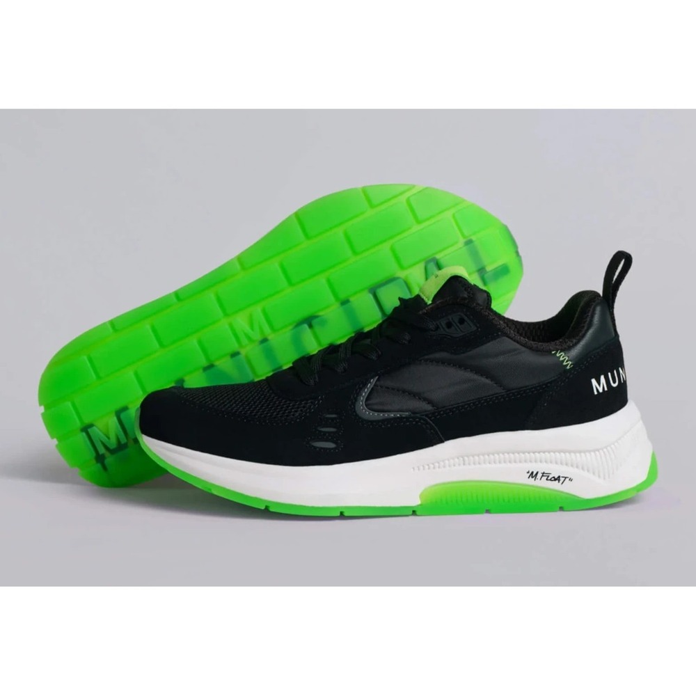 MUNICIPAL® (Women's 9/9.5) (EU 40) M.OG Origin Shoes in Black/Black/Lime - $180